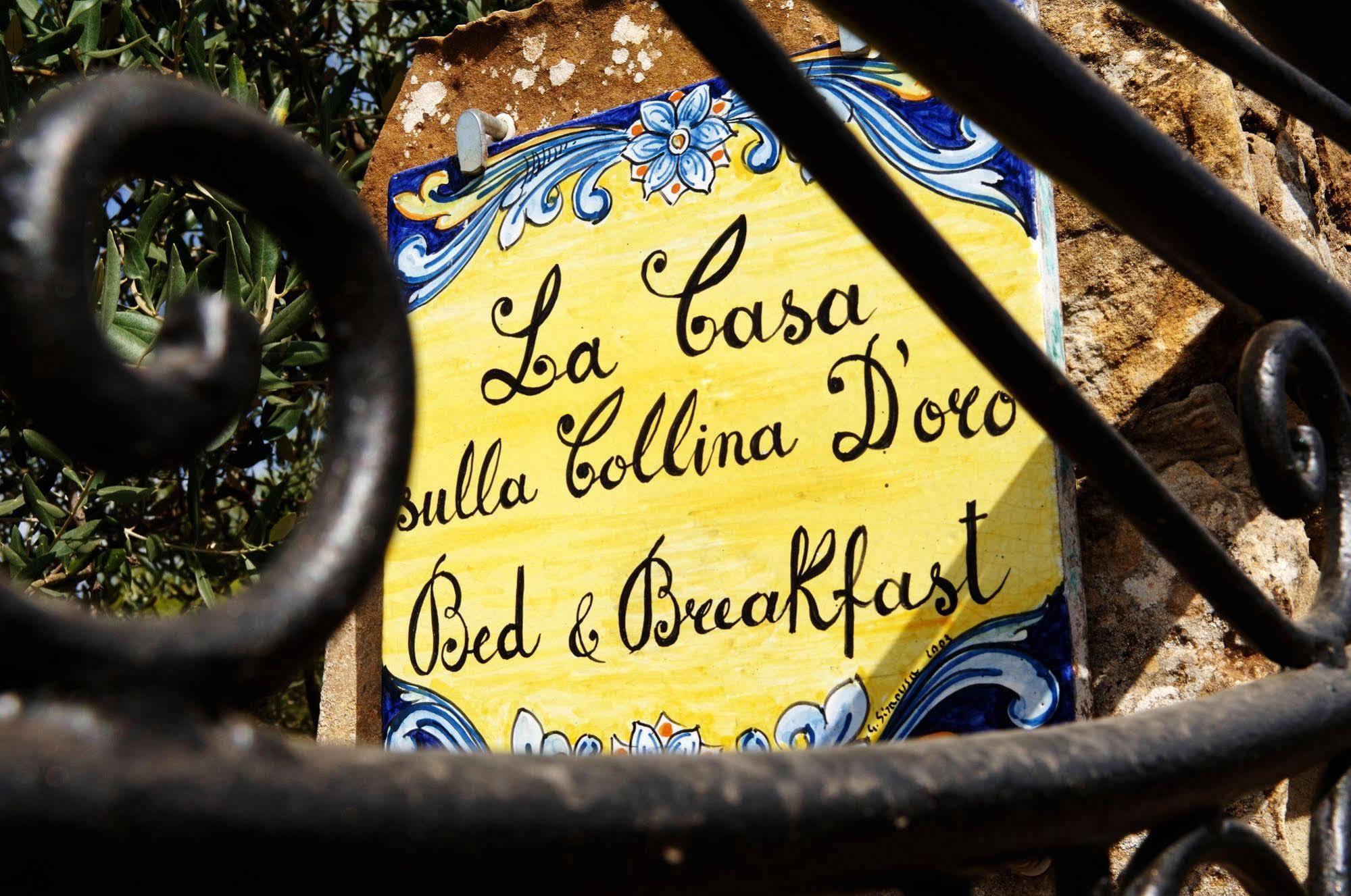 Bed and Breakfast La Casa Sulla Collina D'Oro Пьяцца-Армерина Экстерьер фото